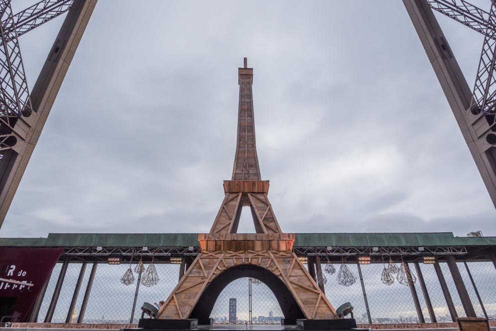 Eiffel Tower Ice skating rink  