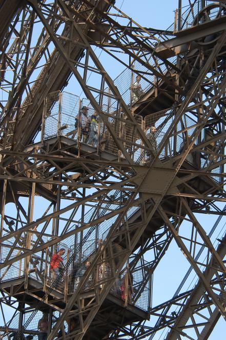 Escaliers Tour Eiffel