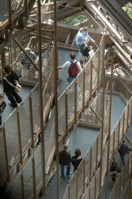 Escaliers Tour Eiffel