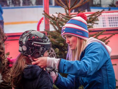 joueuses de hockey