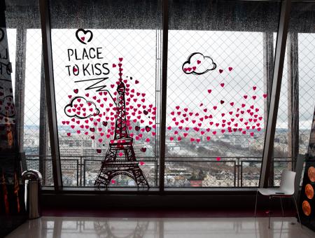 The place to kiss, animation Saint-Valentin