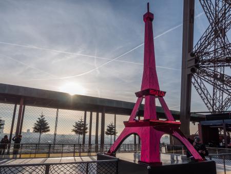 Eiffel Tower ice-skating rink