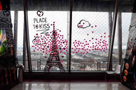 The place to kiss, animation Saint-Valentin