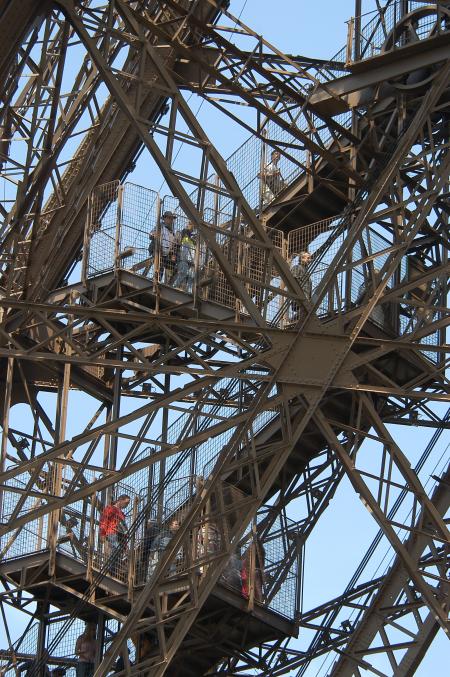 Escaliers Tour Eiffel