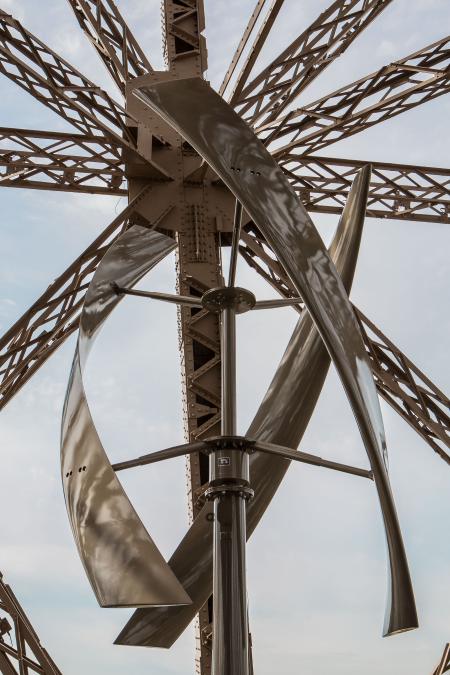 éolienne de la tour eiffel