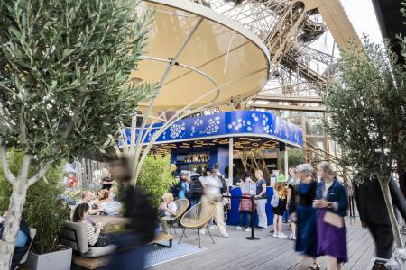 Photographie de la terrasse